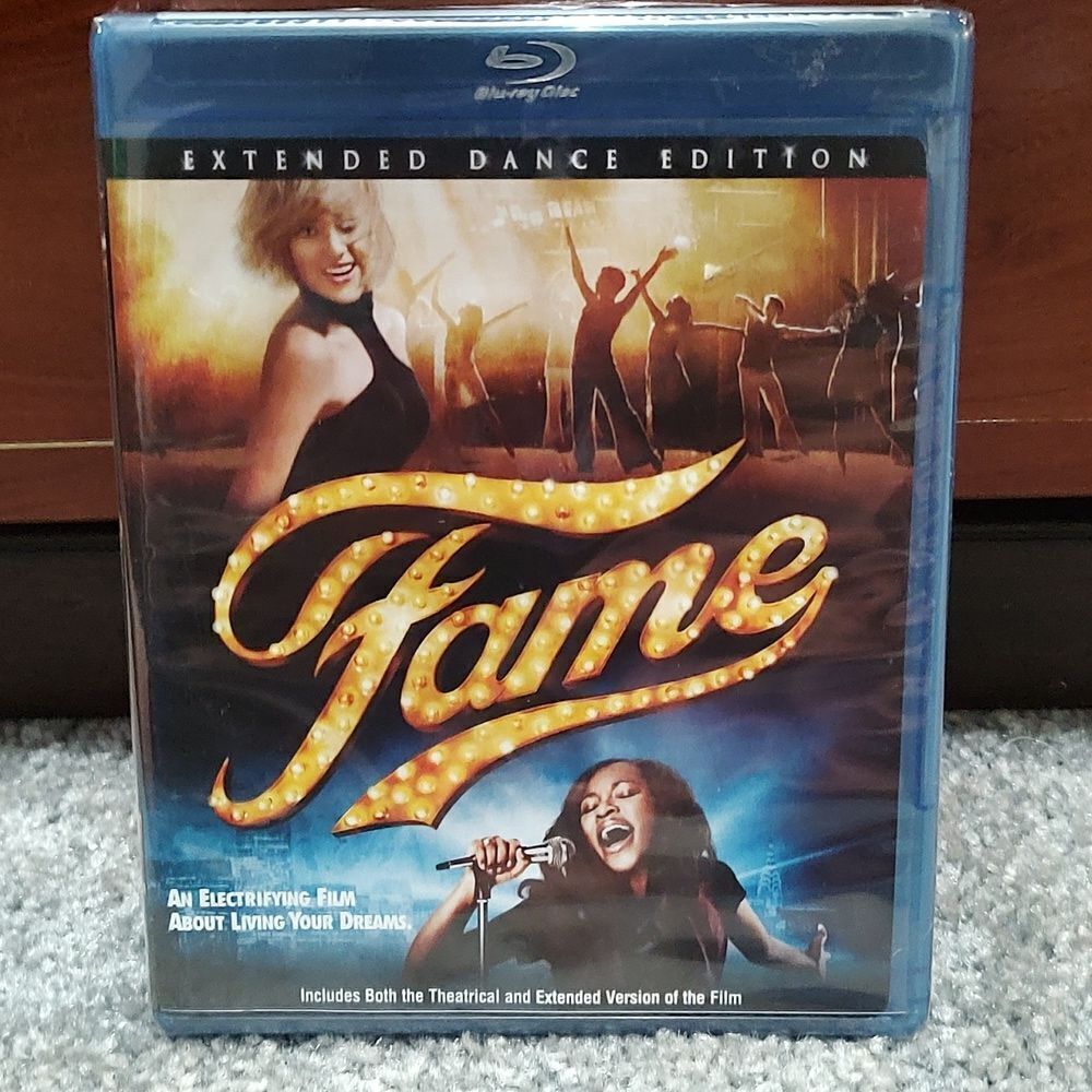 Fame Blu-ray 2 Disc Set Extended Dance Edition Includes Digital Copy NEW Sealed